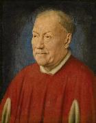 Jan Van Eyck Portrait of Cardinal Nicola Albergati (mk08) painting
